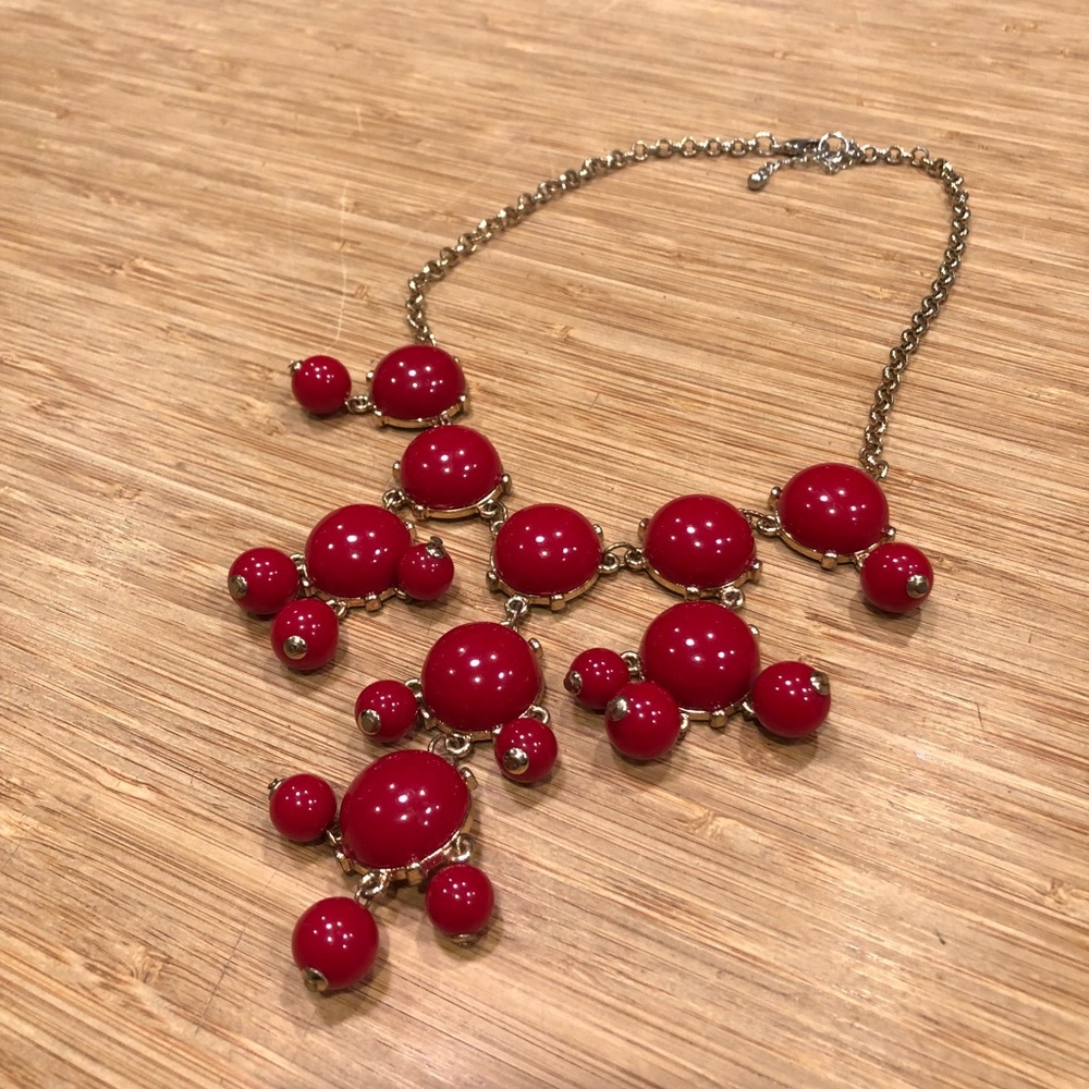 Red Bauble Necklace